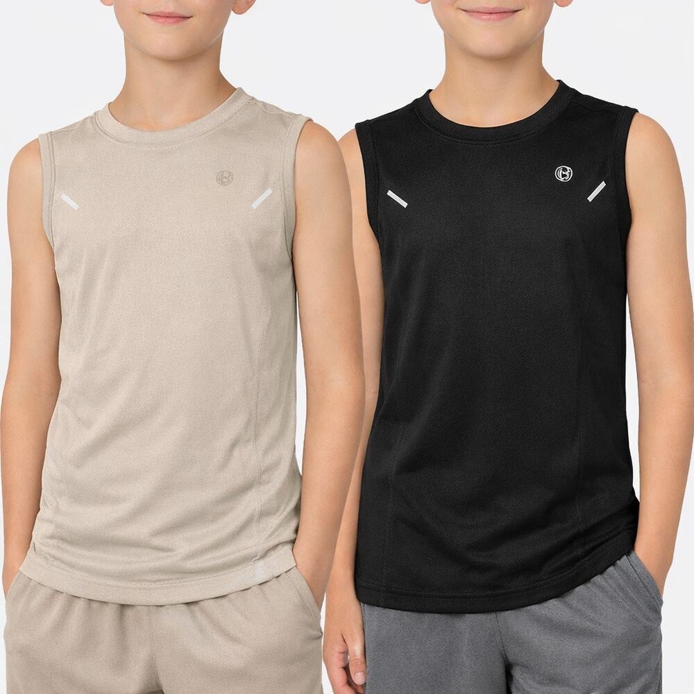 BUNDLE of 12  Balance Collection Boys Performance Shirts - Size 10/12 NWT